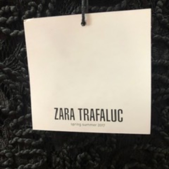 ZARA Cute Festive Lace Midi Skirt, M, NWT - Picture 5 of 9